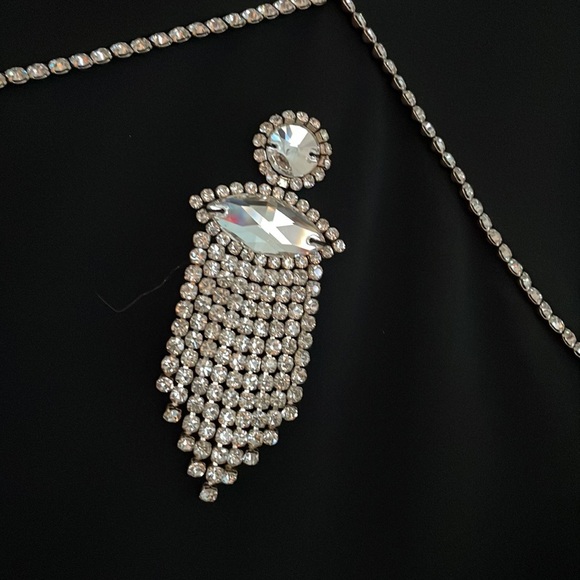 đź’—EXQUISITEđź’—DAVID KOMA HANGING CRYSTAL EMBELLISHED MOTIF MINI SAKS FIFTH AVENUE - Picture 10 of 17